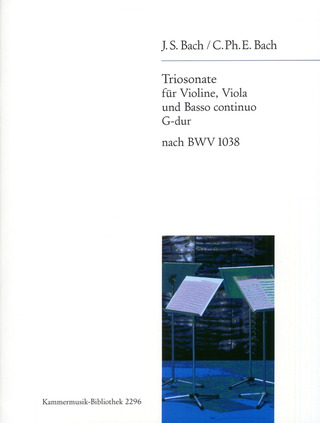 Johann Sebastian Bach et al.: Triosonate G-dur nach BWV 1038 (Rekonstruktion)