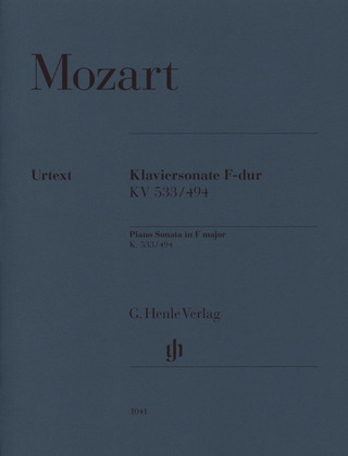 Wolfgang Amadeus Mozart: Piano Sonata F major K. 533/494