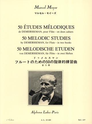 Marcel Moyse - 50 Etudes Melodiques de Demersseman op. 4, Vol. 1