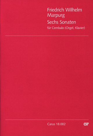 Friedrich Wilhelm Marpurg - 6 Sonaten