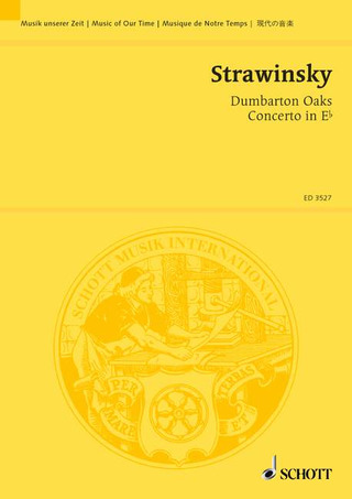Igor Strawinsky - Concerto in E flat "Dumbarton Oaks"