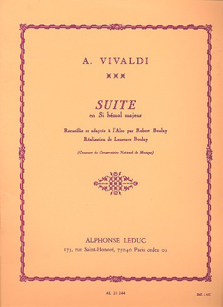 Antonio Vivaldi - Suite En Sib Majeur