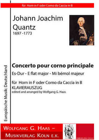 Johann Joachim Quantz - Concerto pour corno principale Es-Dur
