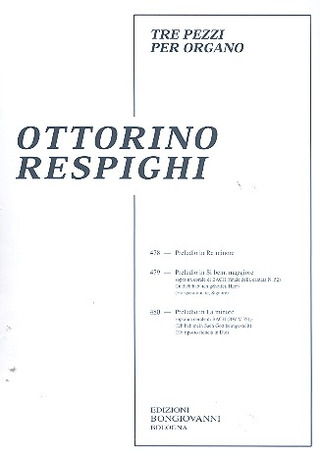 Ottorino Respighi - Preludio la minore sopra un corale di Bach BWV 351