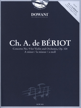 Charles Auguste de Bériot: Konzert Nr. 9 für Violine und Orchester op. 104 in a-moll