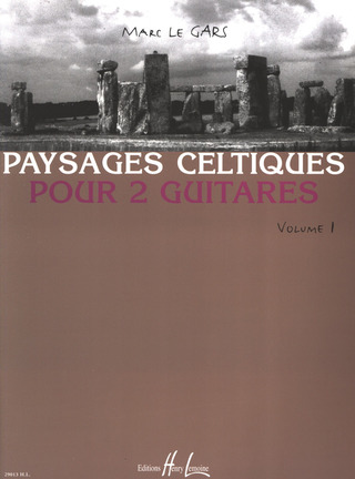 Paysages Celtiques 1 für 2 Gitarren Sheet Music