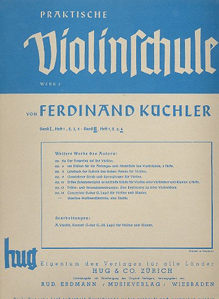 Ferdinand Küchler - Praktische Violinschule 4-4