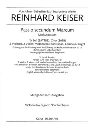 Reinhard Keiser - St. Marc Passion