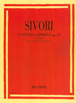 Camillo Sivori - 12 Studi-Capricci op.25