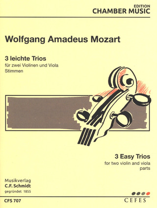 Wolfgang Amadeus Mozart - 3 Leichte Trios