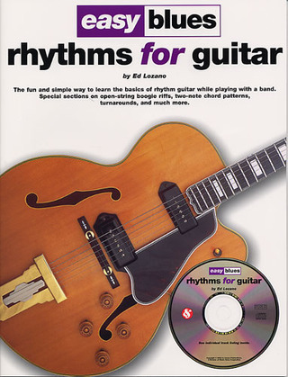 Lozano Ed - Easy Blues Rhythms For Guitar Bk/Cd