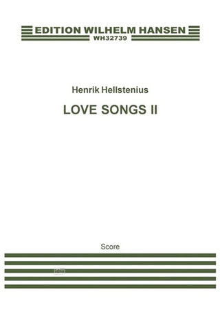 Henrik Hellstenius: Love Songs II