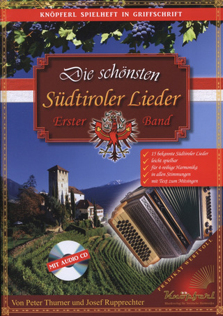 Thurner Peter + Rupprechter Josef - Die Schoensten Suedtiroler Lieder 1