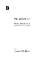 Max Beckschäfer - Missa brevis in a