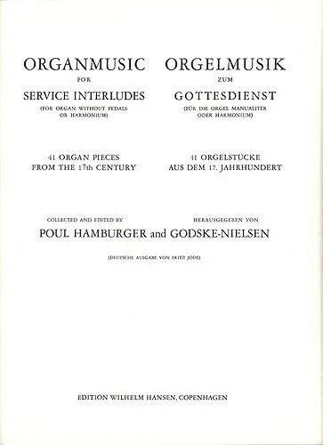 Povl Hamburger: Organmusic For Service Interludes