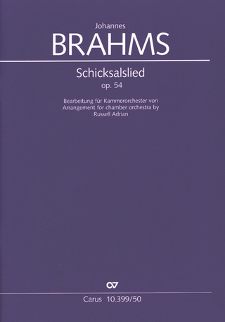 Johannes Brahms - Schicksalslied op. 54