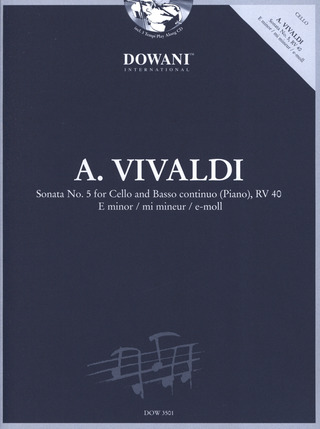 Antonio Vivaldi - Sonate Nr. 5 für Cello und Basso continuo (Klavier)