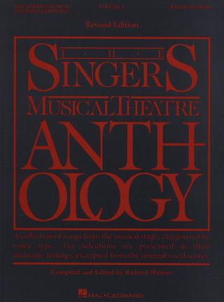 Singer's Musical Theatre Anthology 1