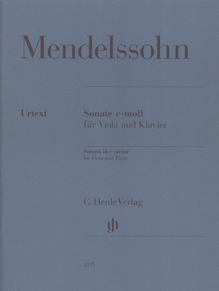 Felix Mendelssohn Bartholdy - Viola Sonata c minor