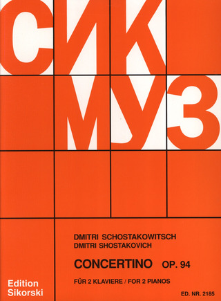 Dmitri Chostakovitch - Concertino op. 94