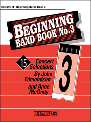 Anne McGinty i inni - Beginning Band Book #3 For Baritone Saxophone