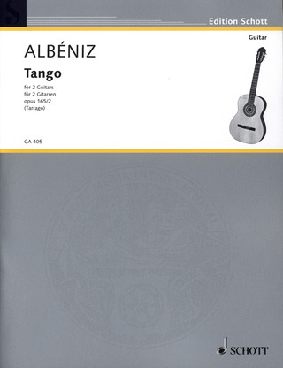 Isaac Albéniz - Tango D-Dur op. 165/2