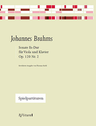Johannes Brahms: Sonate Es-Dur Op 120/2