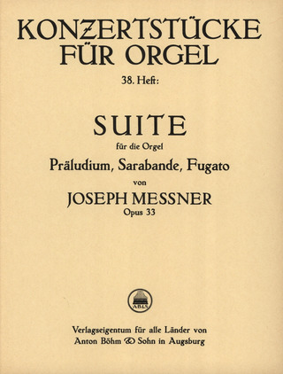 Messner Joseph - Suite Op 33