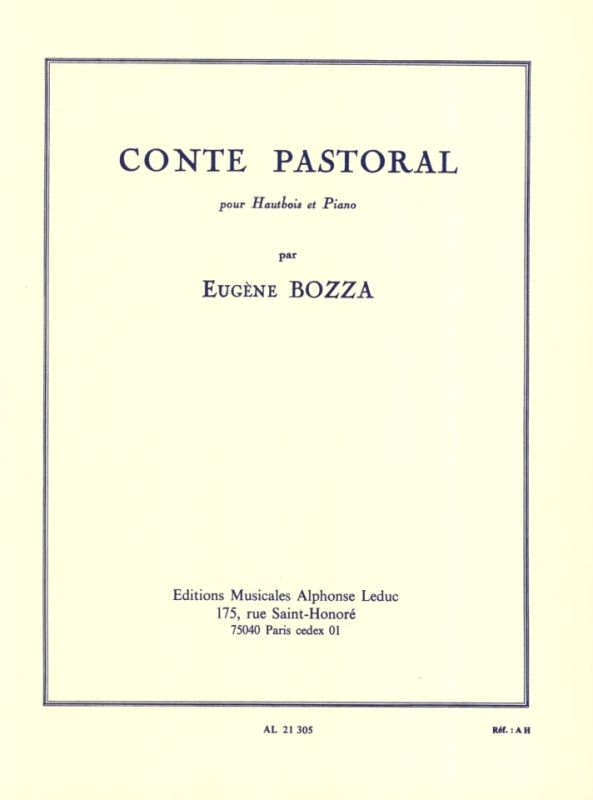 Eugène Bozza - Conte Pastorale