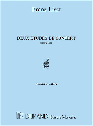 Franz Liszt - 2 Etudes De Concert Piano (Dans Les Bois-Ronde