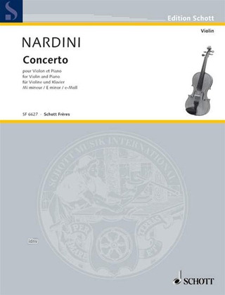 Pietro Nardini - Concerto  e-Moll