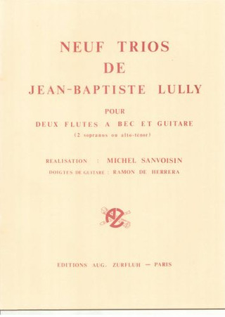 Jean-Baptiste Lully - Neuf Trios Jean-Baptiste Lully