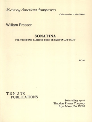 William Presser - Sonatina