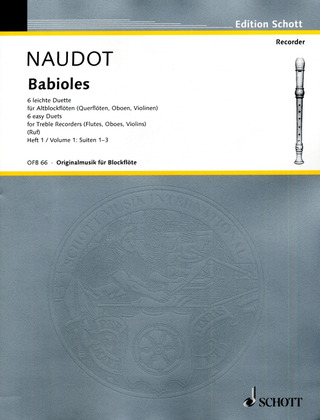 Jacques-Christophe Naudot - Babioles op. 10