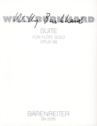 Willy Burkhard - Suite für Flöte solo op. 98 (1955)