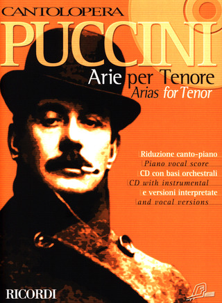 Giacomo Puccini - Cantolopera: Arie Per Tenore + Cd