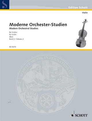 Bus Ludwig: Moderne Orchester-Studien für Violine