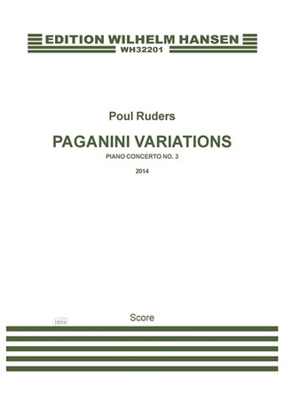 Poul Ruders: Paganini Variations - Piano Concerto No.3