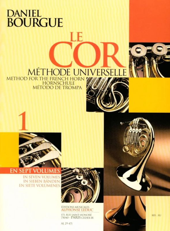Daniel Bourgue: Method for the French Horn Vol. 1 (0)