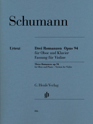 Robert Schumann - Trois Romances op. 94