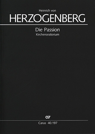 Heinrich von Herzogenberg - Die Passion op. 93