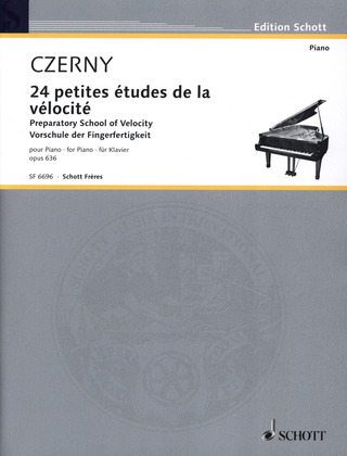 Carl Czerny - 24 petites études de la vélocité op. 636