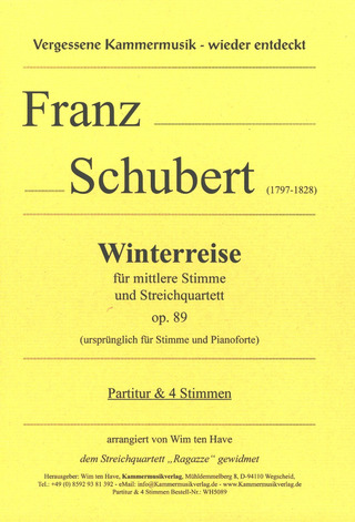 F. Schubert - Winterreise op. 89 D 911