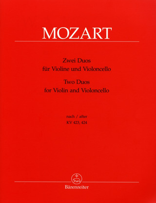 Wolfgang Amadeus Mozart - Zwei Duos