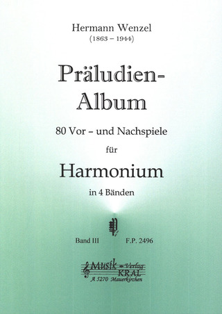 Hermann Wenzel - Praeludienalbum 3