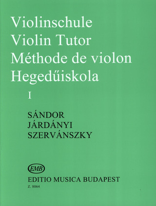 Sándor Frigyes y otros.: Violin Tutor 1