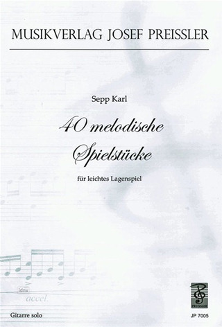 Karl S. - 40 melodische Stücke für leichtes Lagenspiel