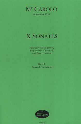 10 Sonaten Band 1 (Nr.1-5)