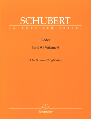 Franz Schubert - Lieder 9 – High Voice