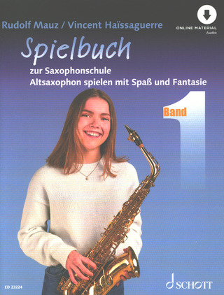 Rudolf Mauz - Spielheft zur Saxophonschule 1